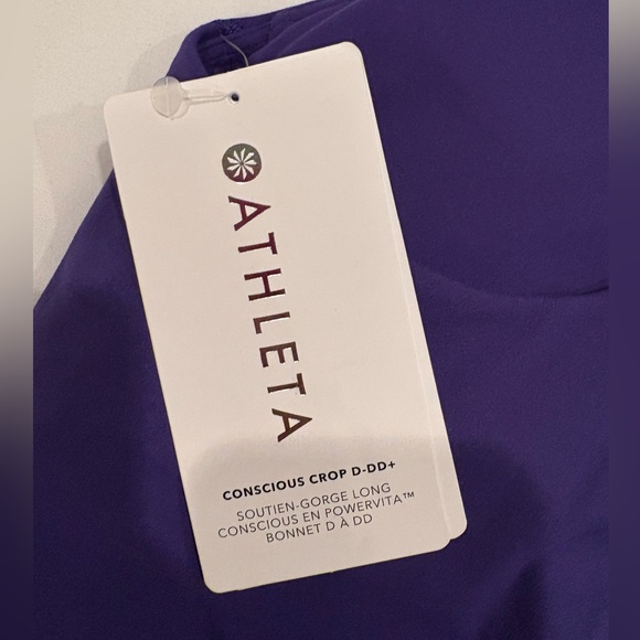 Athleta Conscious Crop Workout Top - Picture 5 of 8